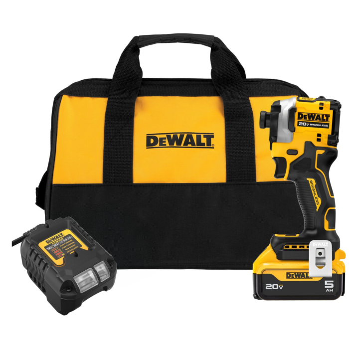 Dewalt 20V MAX* ATOMIC 3-Speed 1/4 in. Impact Driver (Kit)