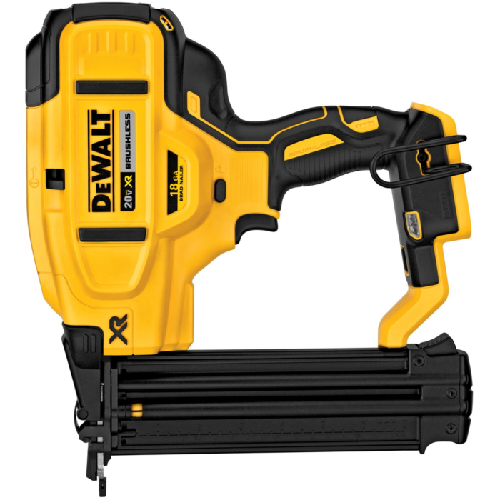 DEWALT 20V MAX* XR 18 Gauge Cordless Brad Nailer (Bare Tool)