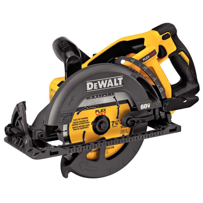 Dewalt DEWALT FLEXVOLT 60V MAX* 7-1/4 in. Cordless Worm Drive Style Saw (Tool Only)