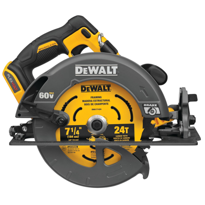 Dewalt DEWALT 60V MAX* Brushless Cordless 7-1/4 in. Circular Saw with Electronic Brake (Tool Only)