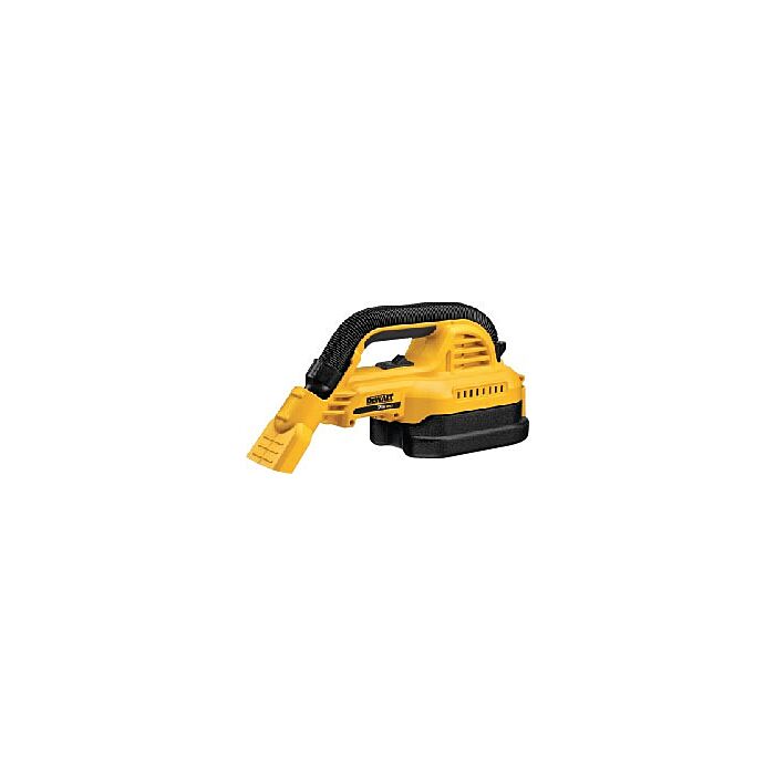 DEWALT 20V MAX* Cordless Vacuum Kit, Wet/Dry, Portable, 1/2-Gallon, Tool Only