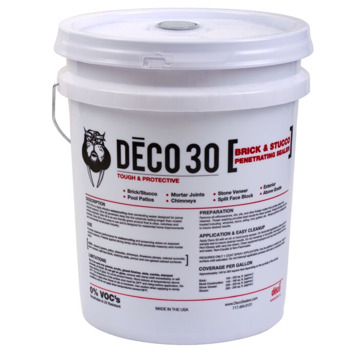 Deco Products 5 gal Brick and Stucco Masonry Sealer
