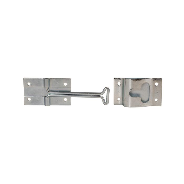 Buyers 6 in Zinc Plated Hook & Keeper Door Holder
