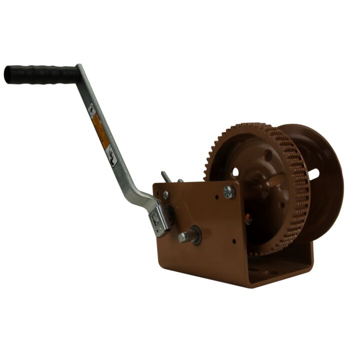 Dutton-Lainson 3200 lb Steel Zinc Plated 2-Speed Hand Winch
