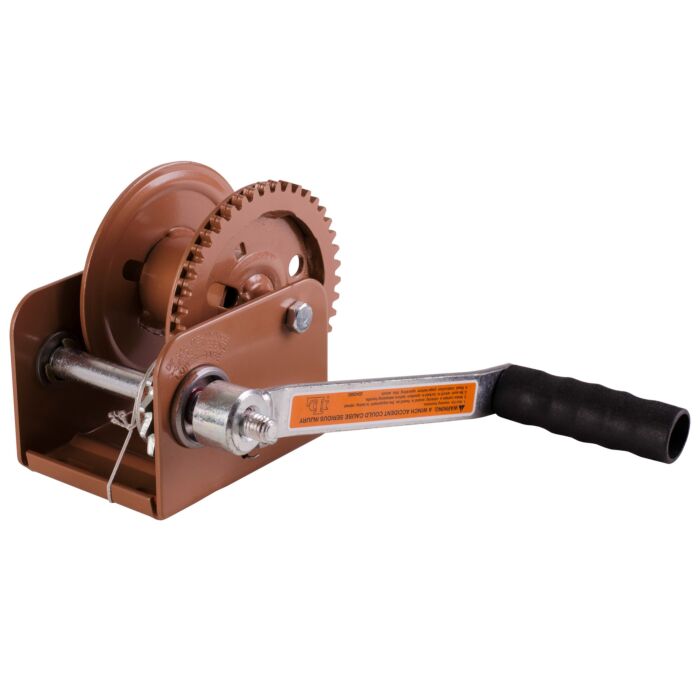 Dutton-Lainson 800 lb Steel Ergonomic Horizontal Hand Winch With Brake