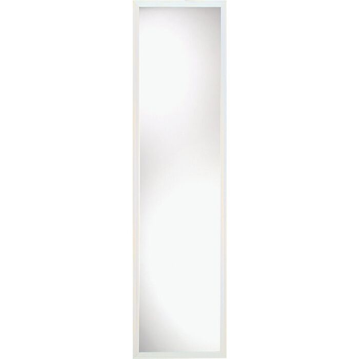Home Decor Innovations Suave 13 In. x 49 In. White Plastic Door Mirror