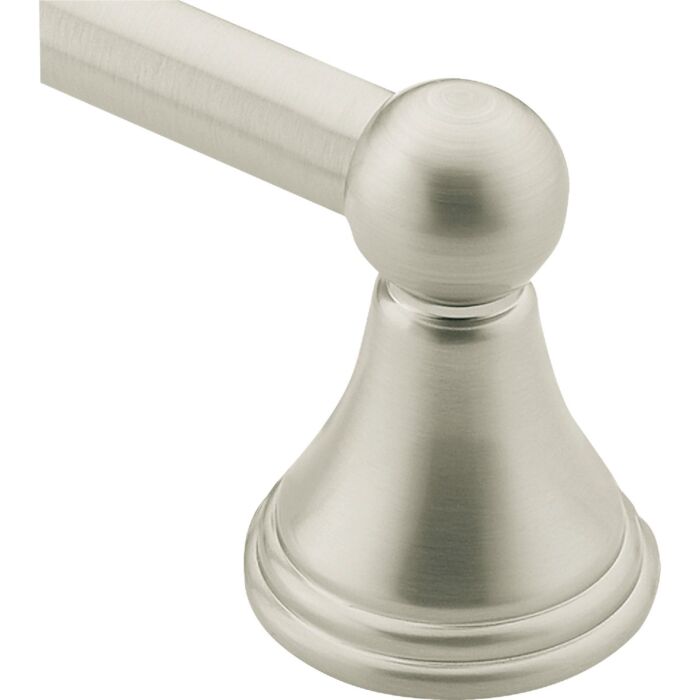 Moen Preston Aluminum Towel Bar (Brushed Nickel) 18 in.