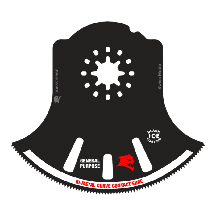Diablo Tools 3-1/2 in. Starlock Bi-Metal Oscillating Blade for General Purpose Cuts