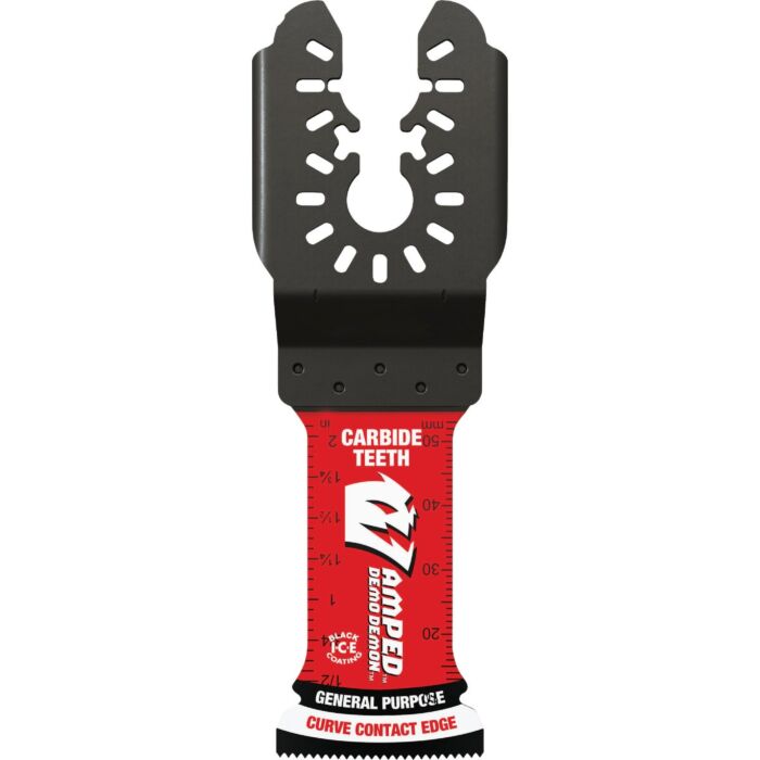 Diablo Tools AMPED™ Demo Demon™ Universal Fit Carbide Teeth Oscillating Blade for General Purpose Cuts - 1-1/4 in. x 2-1/8 in.