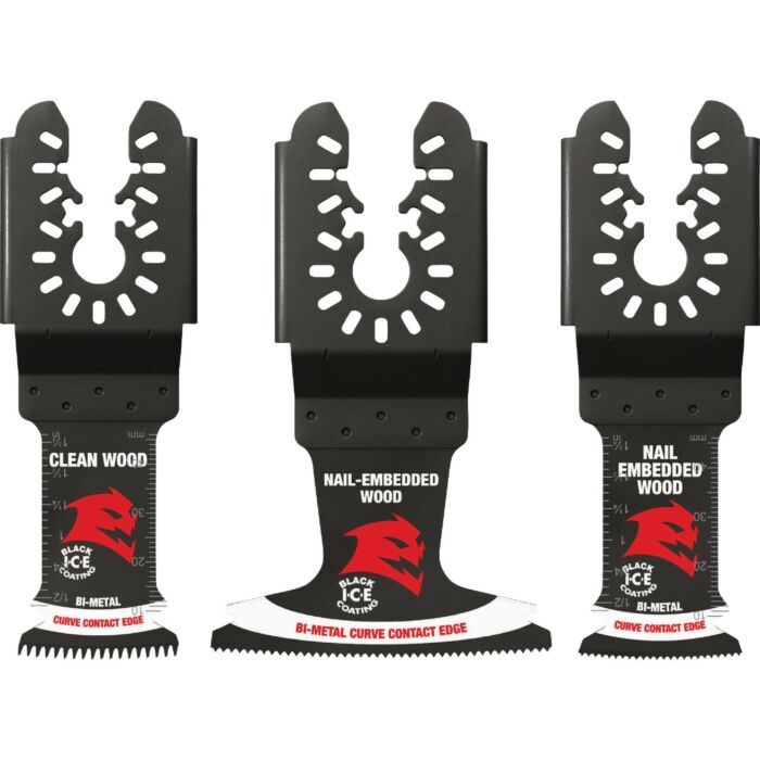 Diablo Tools Demo Demon™ Universal Fit Bi-Metal Oscillating Blade Set (3pc)