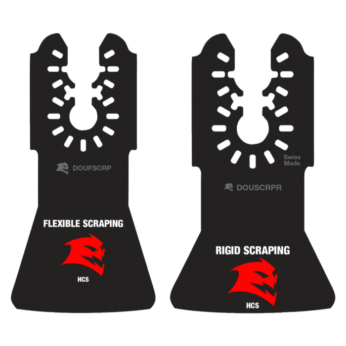 Diablo Tools Universal Fit High Carbon Steel Oscillating Scraper Set for Adhesive Removal