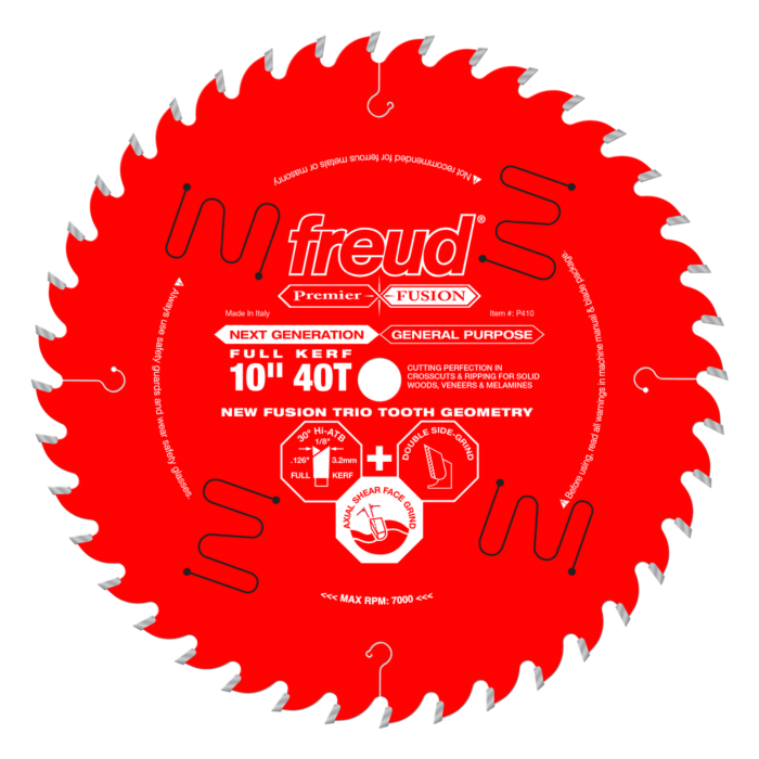 Freud Tools 10" Next Generation Premier Fusion General Purpose Blade