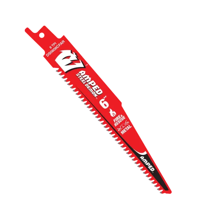 Diablo Tools 6 in. 8TPI AMPED™ Carbide Teeth Recip. Saw Blade - 10 pk
