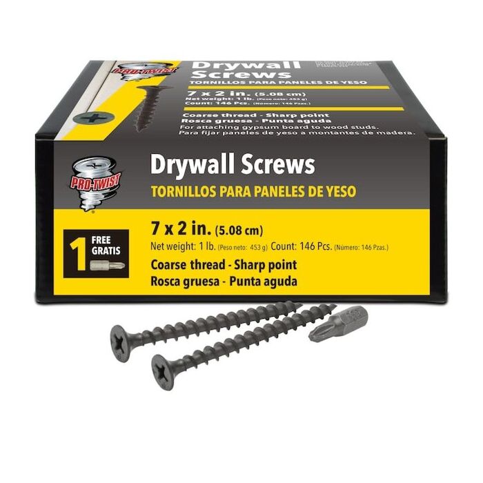 Grip-Rite #2 x 2 in Phillips Coarse Thread ProTwist Drywall Screw 1 lb