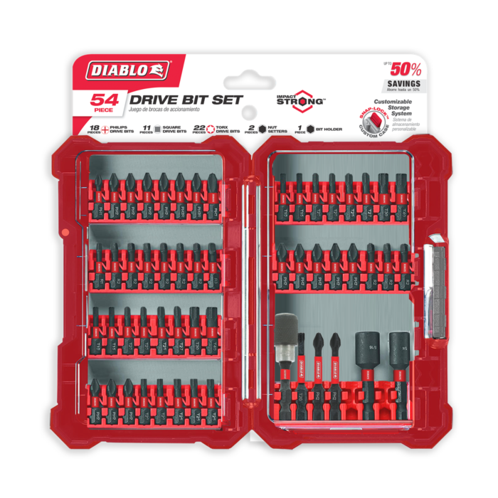 Diablo Tools 54 pc Screwdriving Set (54-Piece)