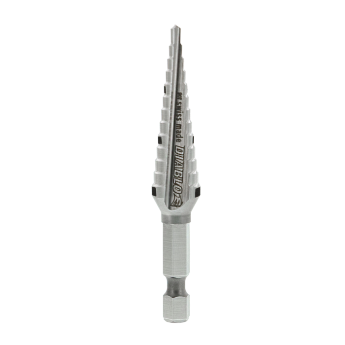 Diablo Tools 1/4 in. - 1/2 in. Impact Step Drill Bit (13 Steps)