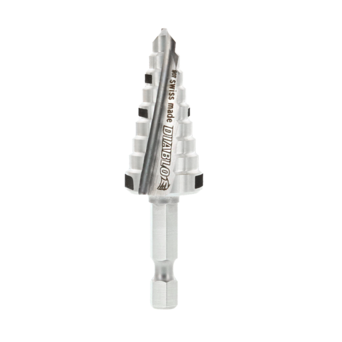 Diablo Tools 3/8 in. - 3/4 in. Impact Step Drill Bit (9 Steps)