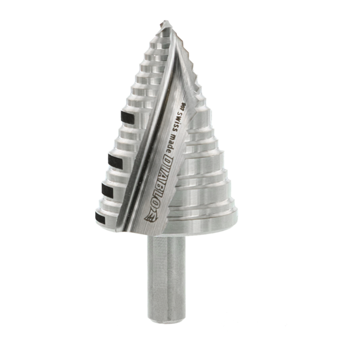 Diablo Tools 7/8 in. - 1-3/8 in. Step Drill Bit (15 Steps)