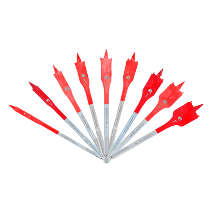 Diablo Tools 9 pc SPEEDemon™ Spade Bit Set (9-Piece)