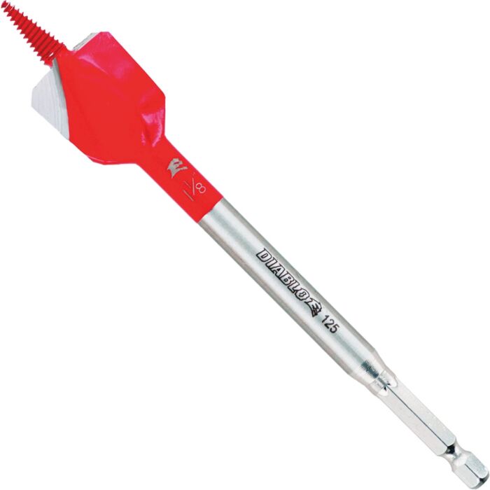 Diablo Tools Demo Demon™ Spade Bit for Nail-Embedded Wood - 1-1/8 in. x 6 in.