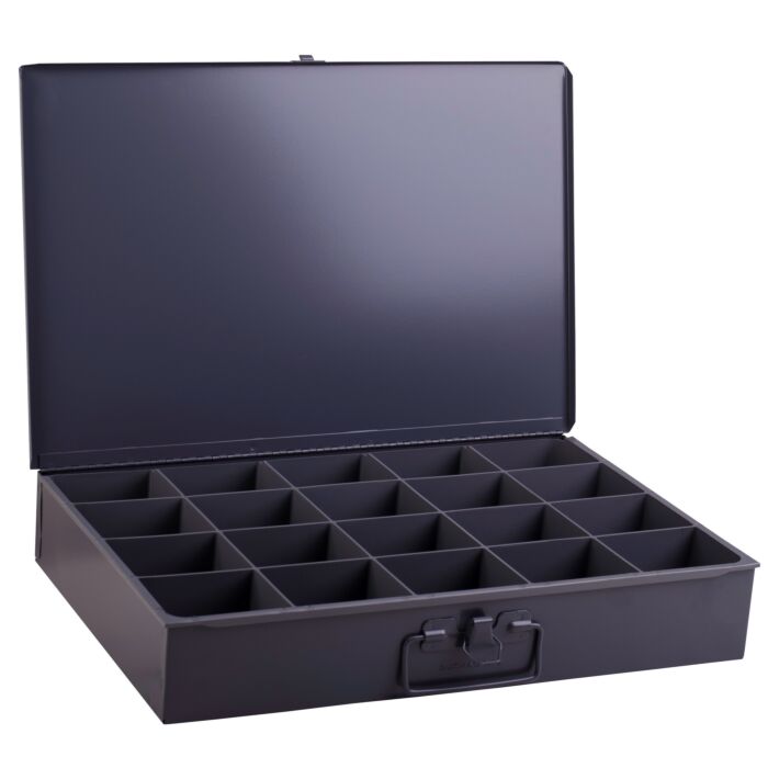 Durham Mfg 18-5/16 in 12-7/16 in 3-1/16 in Compartment Box