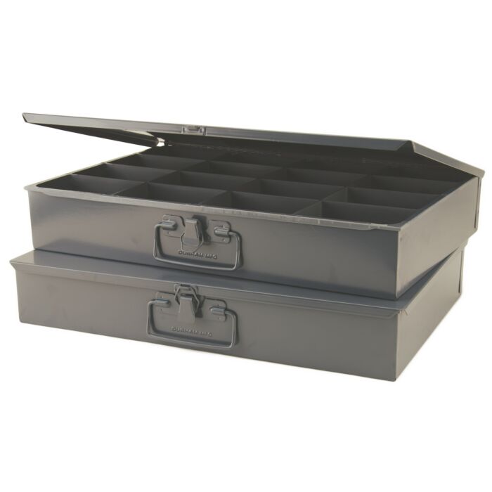 Durham Mfg 18-5/16 in 12-7/16 in 3-1/16 in Compartment Box