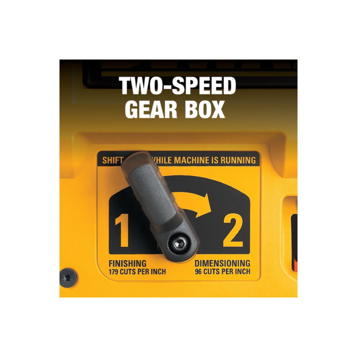 Dewalt DEWALT 13 in. Three Knife, Two Speed Thickness Planer