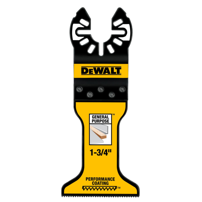 Dewalt Titanium Oscillating Tool Blade For Wood with Nails - 1-3/4 in.