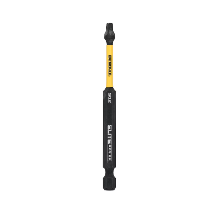 DEWALT Elite Series Square Impact Driver Bit - 1/4 in. x 3-1/2 in.