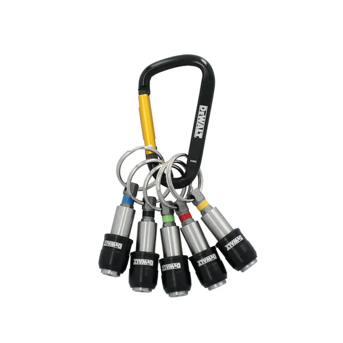 DEWALT Key Ring Bit Holder Set