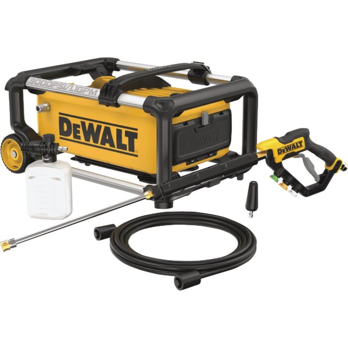 DEWALT 15A Jobsite Electric Cold Water Pressure Washer - 3000 max psi, 1.1 gpm