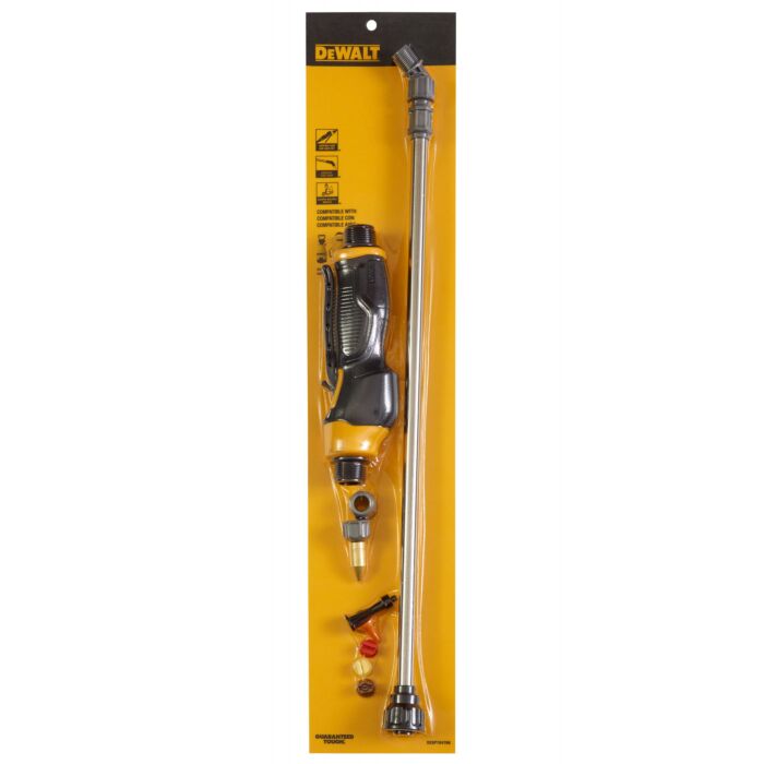 DEWALT Stainless Steel Shutoff and Nozzle