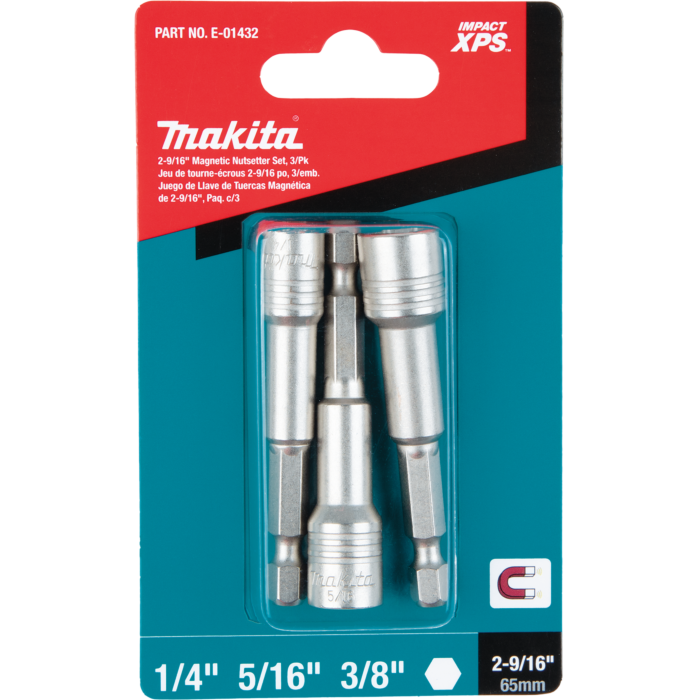 Makita Impact XPS® 1/4 in 5/16 in 3/8 in Hex 2-9/