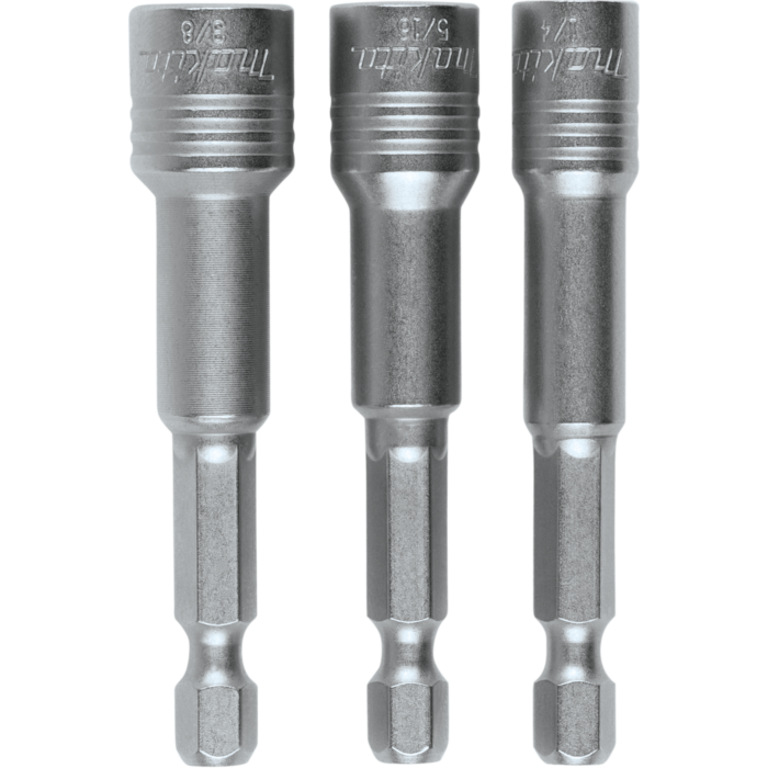 Makita Impact XPS® 1/4 in 5/16 in 3/8 in Hex 2-9/16 in Magnetic Nutsetter Set