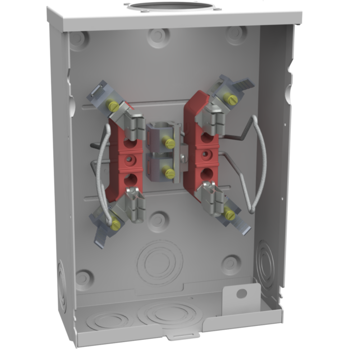 Milbank 600 V 125 A 60 Hz Ringless Meter Socket