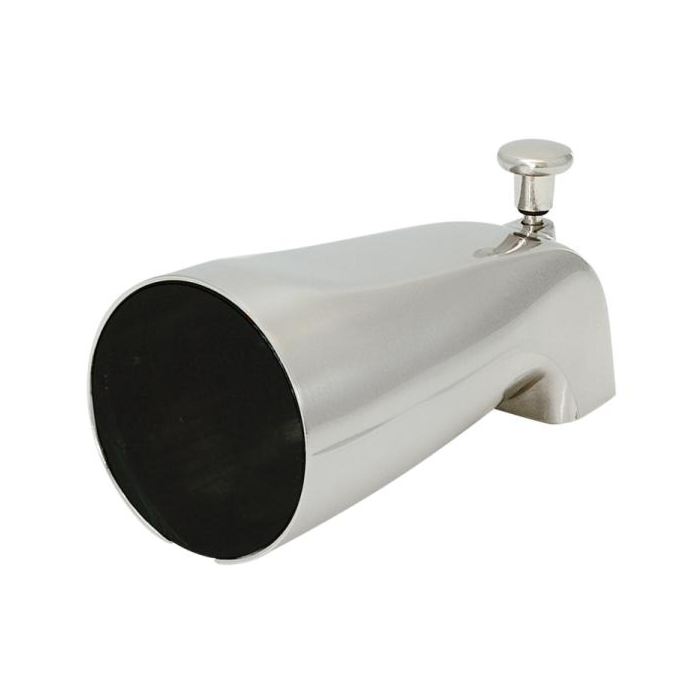 EZ-FLO Tub Nose Diverter Spout (Brushed Nickel)