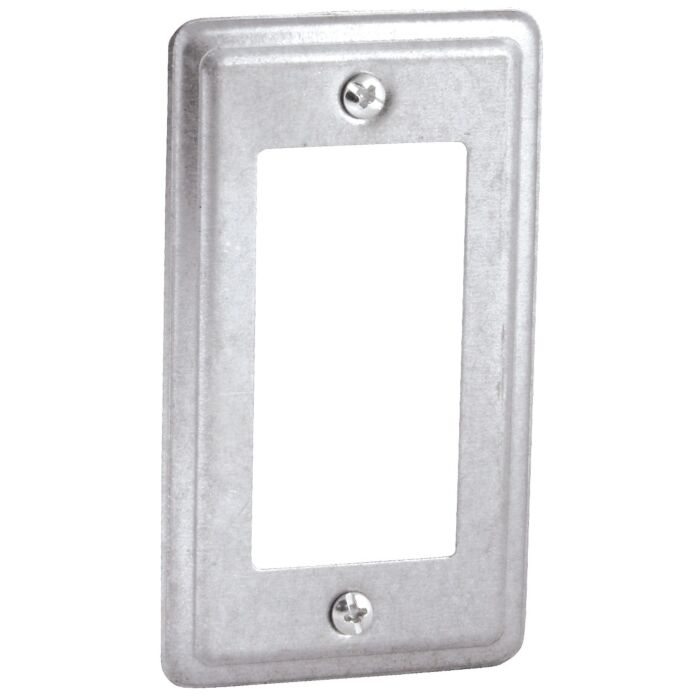 Southwire 1 Gang Steel GFCI or Decorator Opening Handy Box Cover