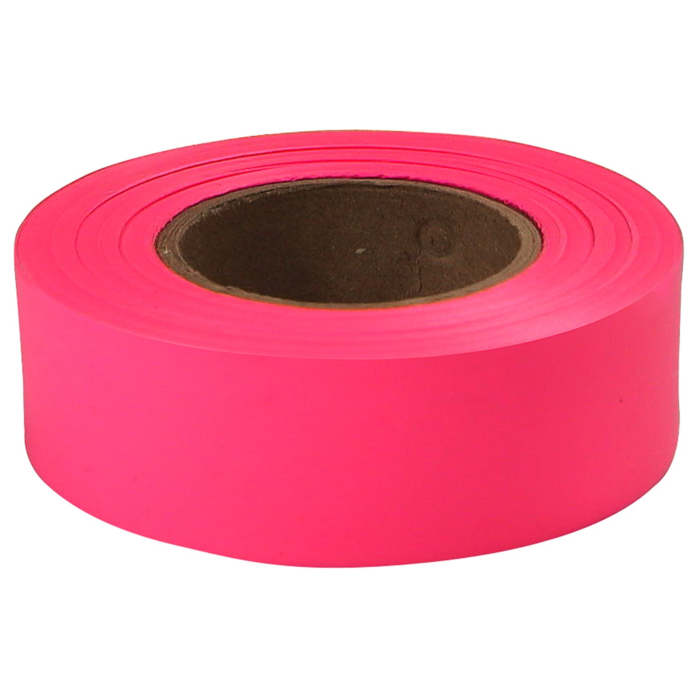 Empire 200 ft. x 1 in. Pink Flagging Tape