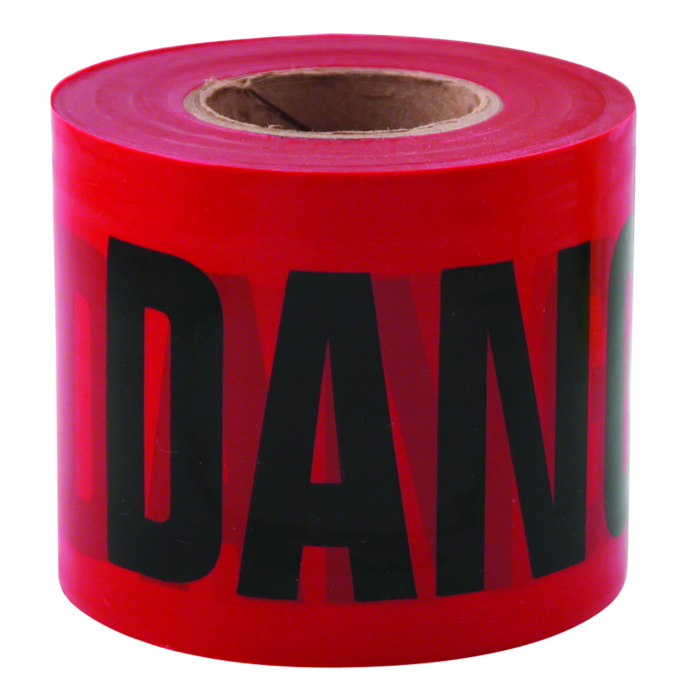 Empire 200 ft. Red Barricade Tape - Danger/Peligro