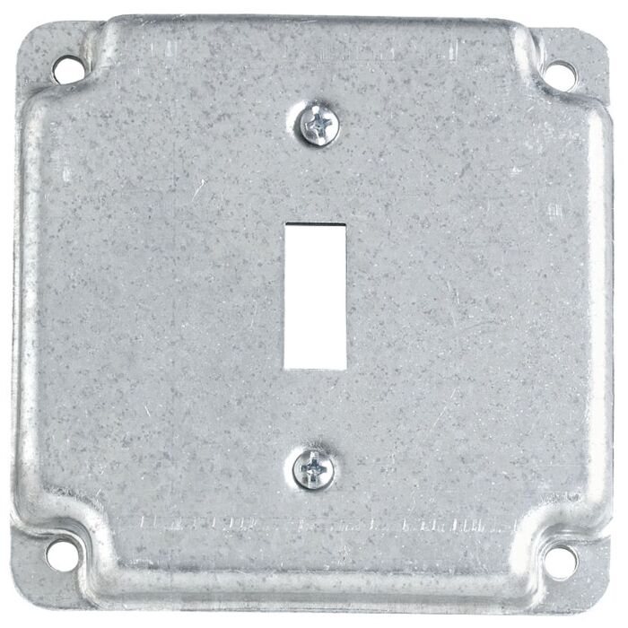 Southwire 1-Toggle Switch Square Device Cover - 4 in. x 4 in.