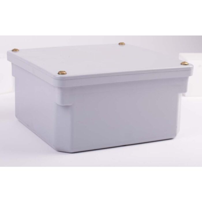 CANTEX Rigid PVC 8 in 8 in Molded Junction Box