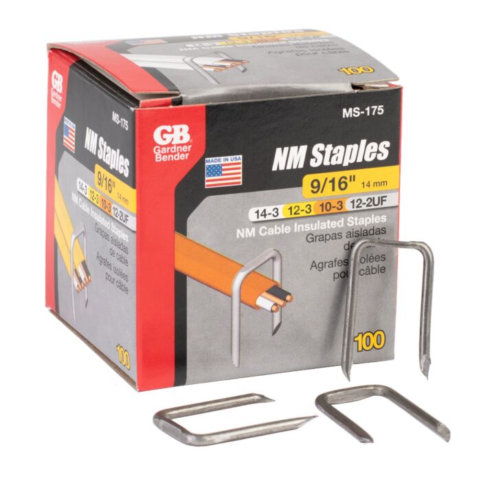 Gardner Bender Improved Metal Staples 100 pk