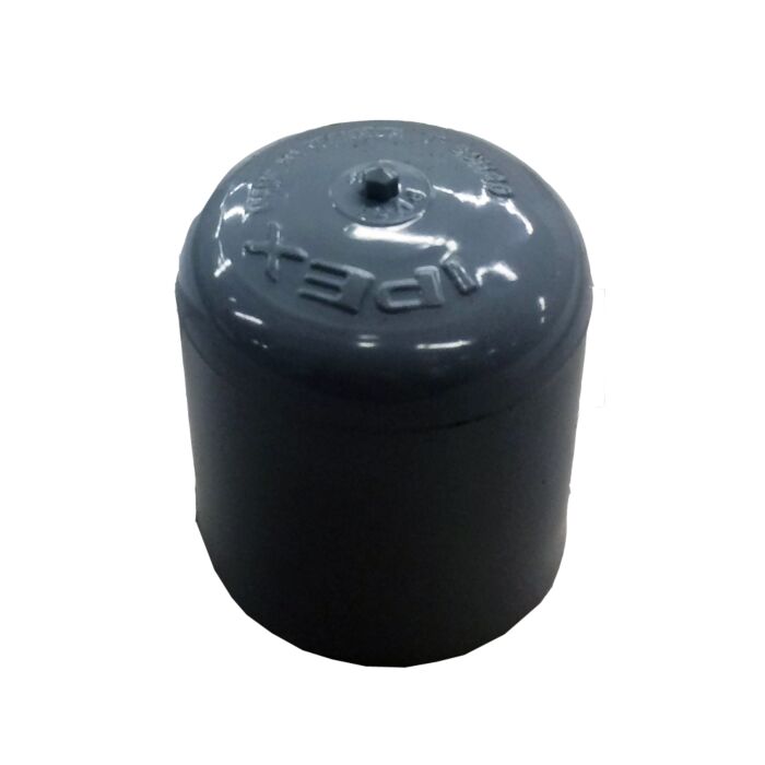 1.86 in 1 in PVC End Cap