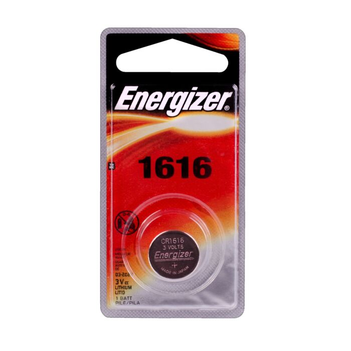 Energizer 1616 Lithium Coin Battery, 1 Pack