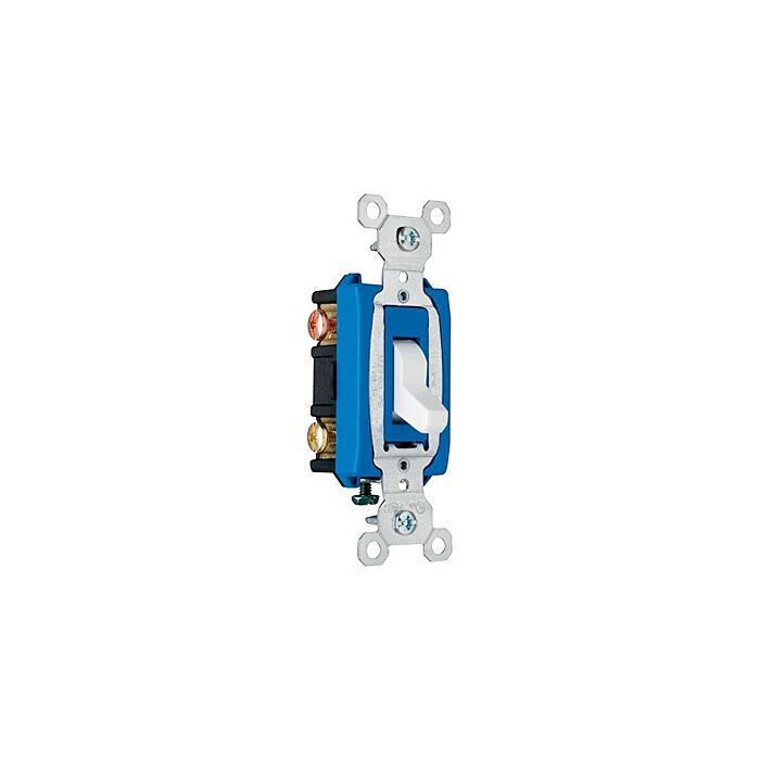 Pass & Seymour Commercial Specification Grade Switch, White