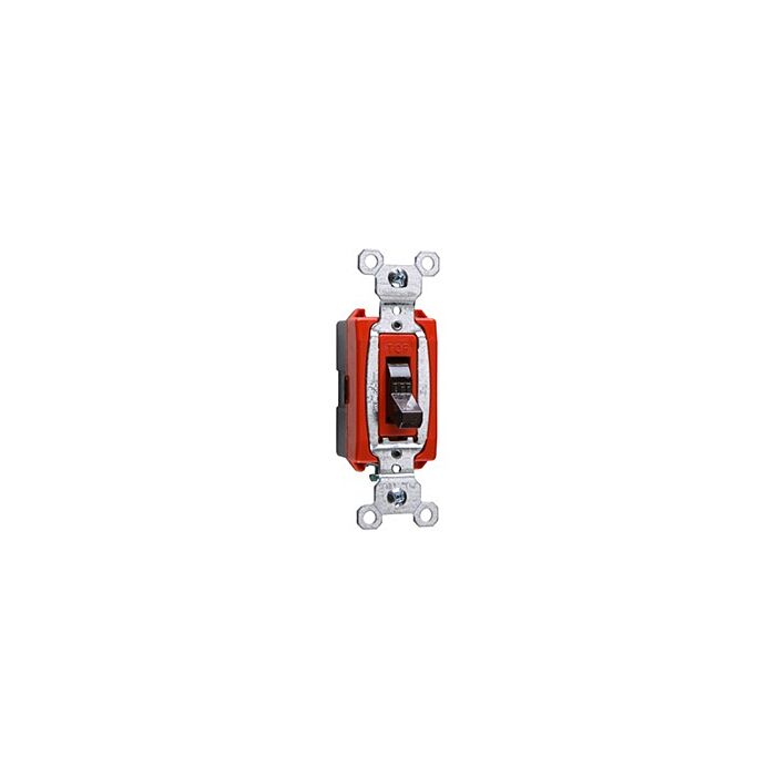 Pass & Seymour Commercial Specification Grade Switch, Brown