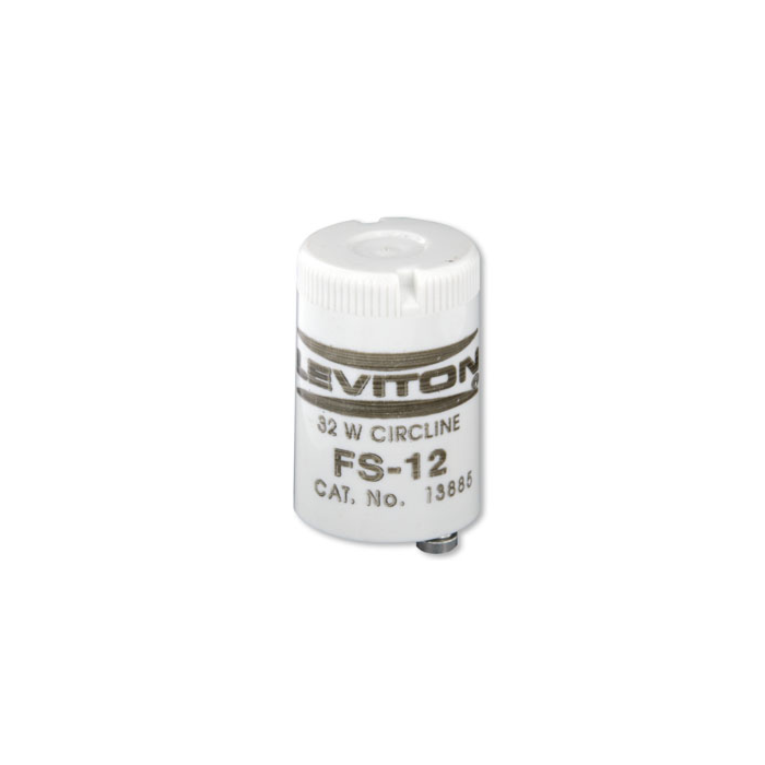 Leviton Fluorescent starter; FS-12