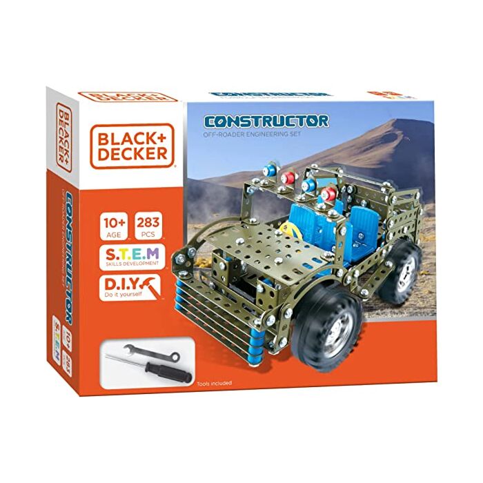 Constructor 10+ 283 Pieces Constructor Off Roader Toy Set