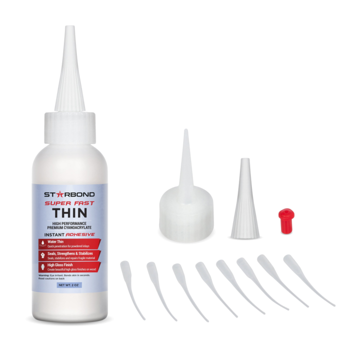 Starbond Super Fast Thin CA Glue EM-02, 2 ounce