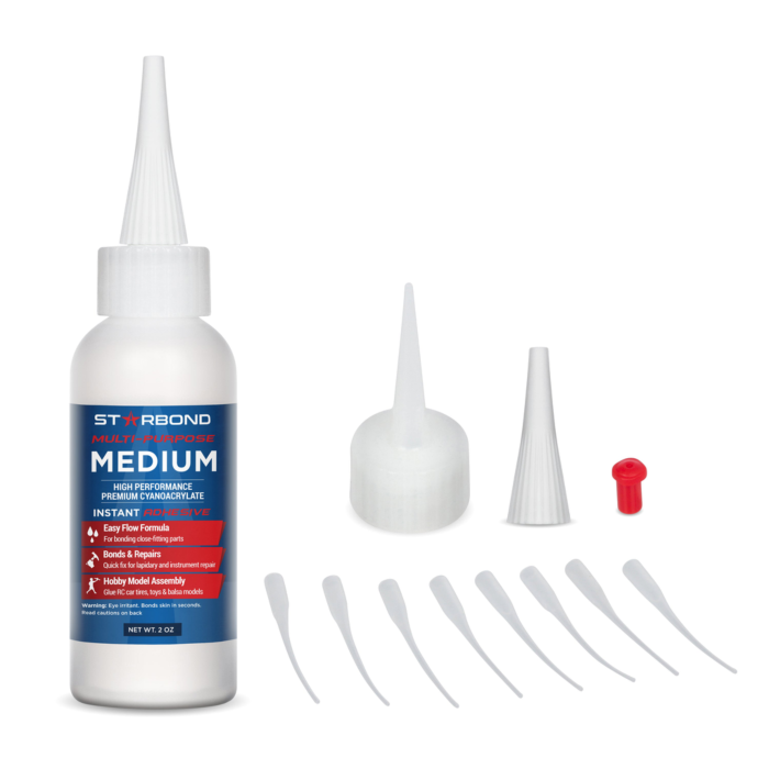 Starbond EM-150 Starbond Multi-Purpose Medium CA Glue, 2 ounce